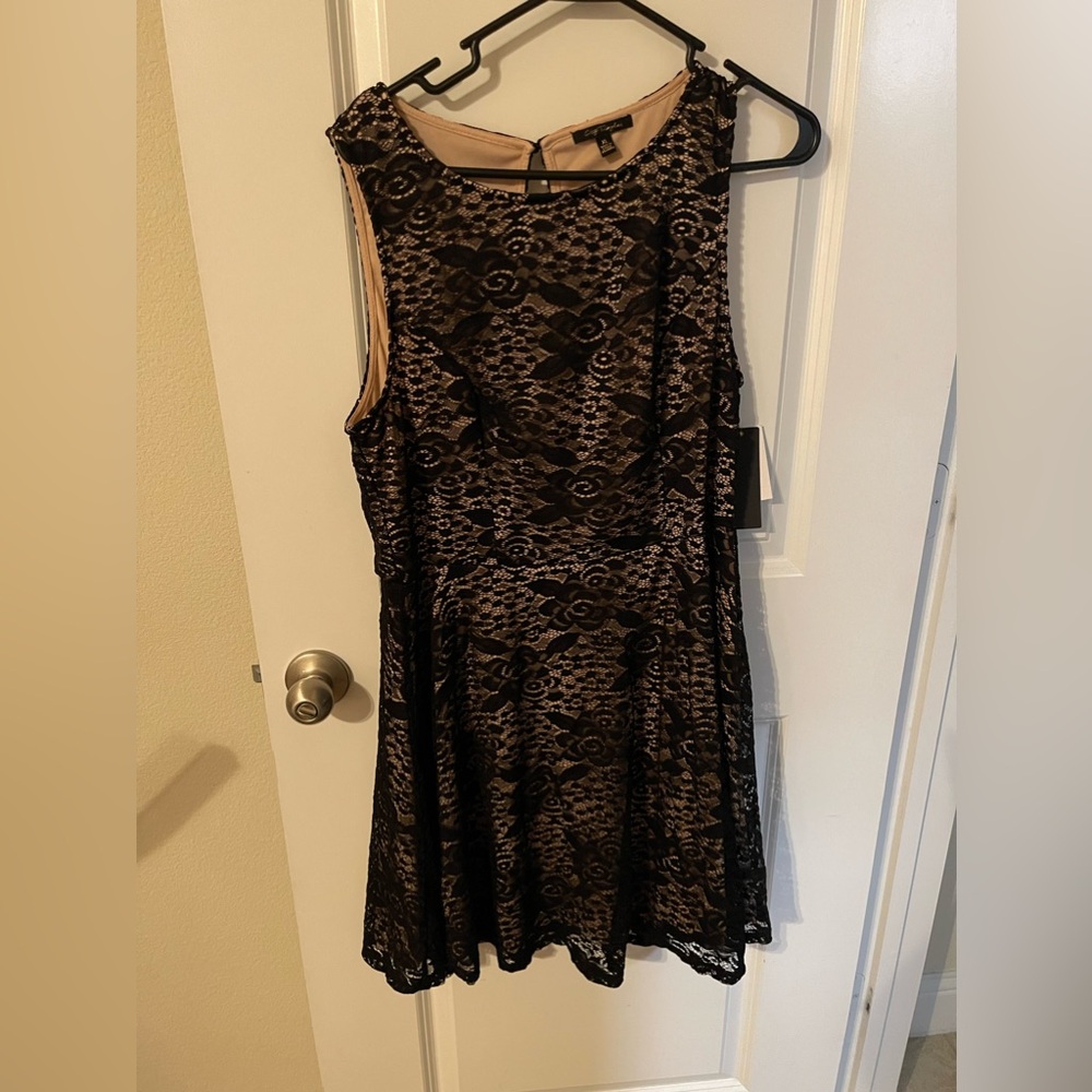 Causal Black Dress